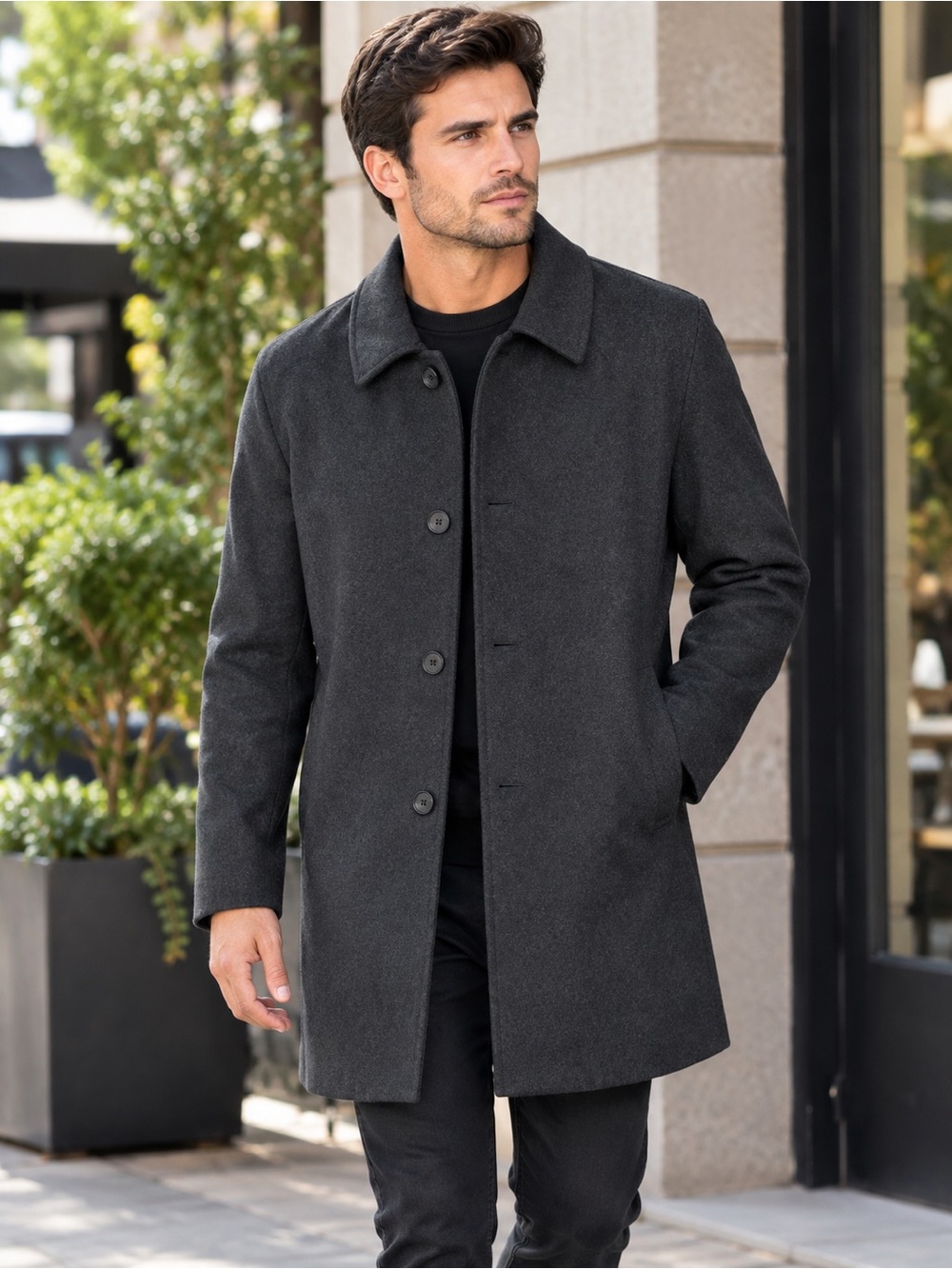 THEORY RANDALL S COAT******SIZE: XL